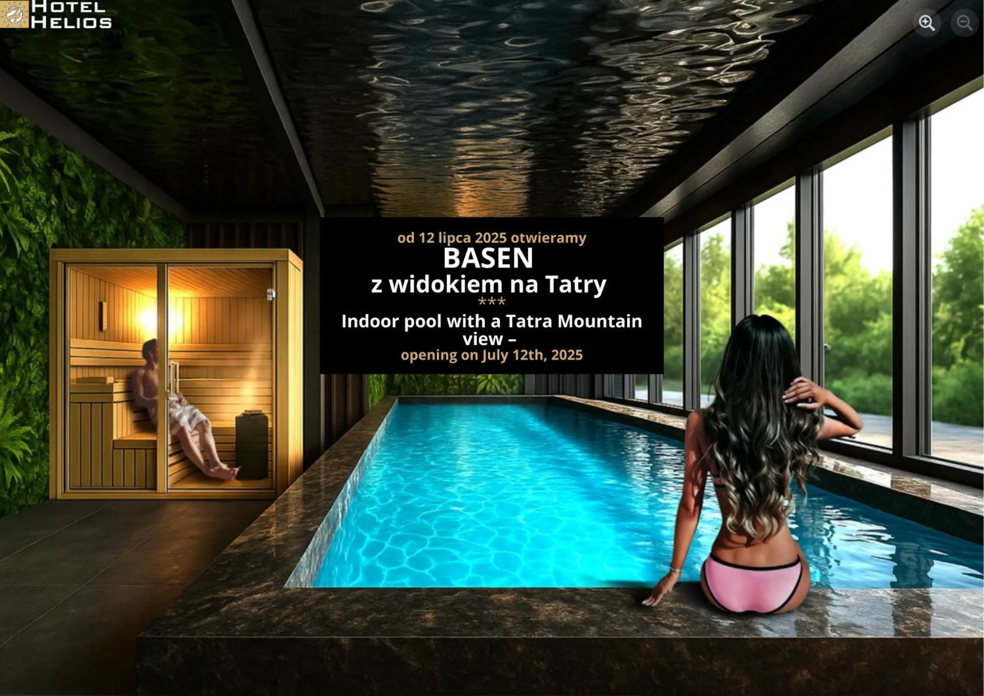 Hotel Helios 300M Od Krupowek Nowy Basen Od 12 Lipca Zakopane Luaran gambar